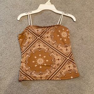 Forever 21 size S bandana print tank.